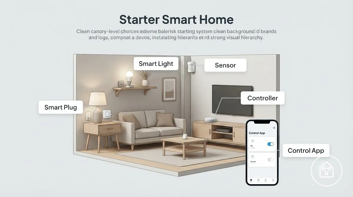 Einstiegs-Smart-Home-Geräte für die erste Einrichtung im Zuhause