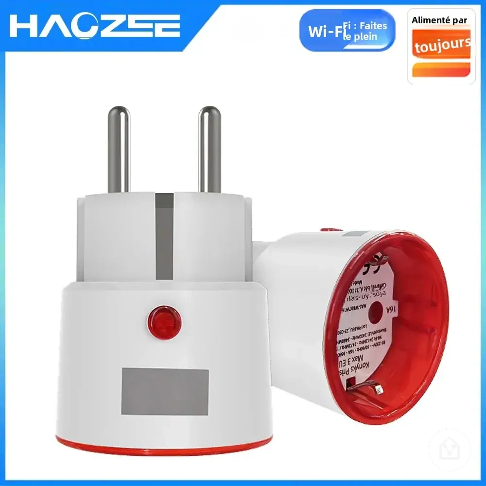 Tomada inteligente WiFi com monitoramento de energia, temporizador e controle por voz