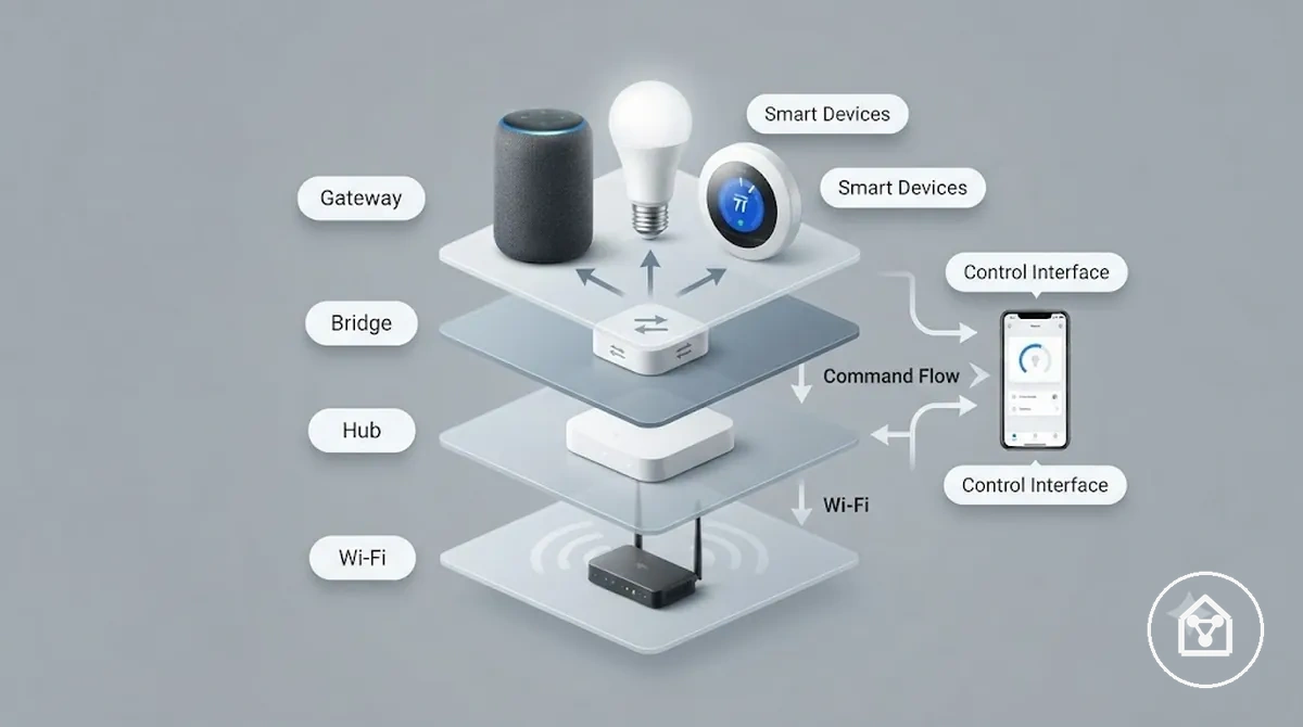 Baglanti yigini wifi hub kopru ag gecidi